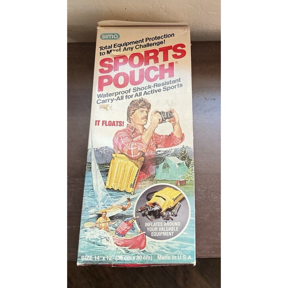 Sima Sports Waterproof Shock Resistant Carrying Pouch NIB